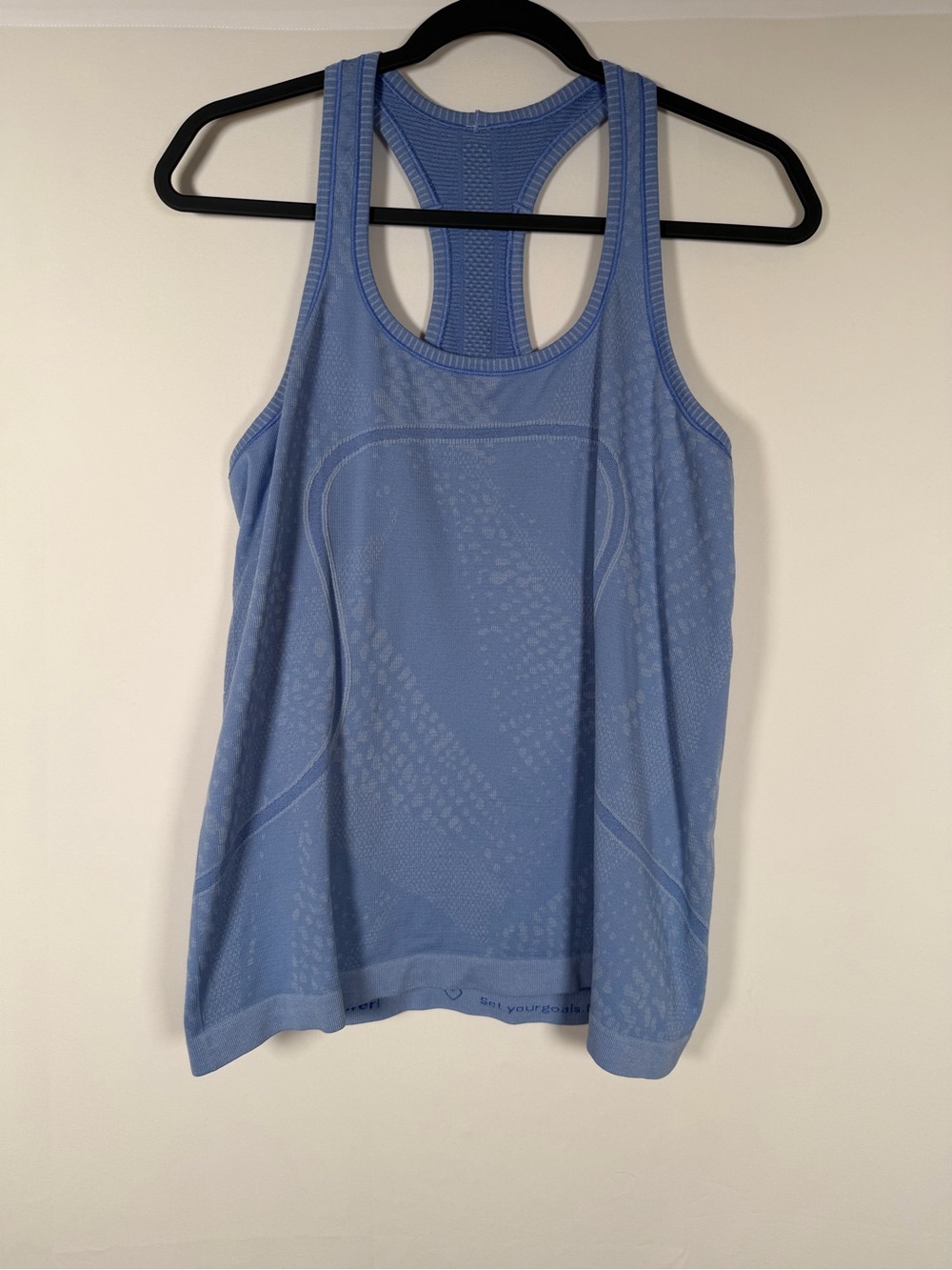Lululemon Powder Blue Racerback Swiftly Tech Tank